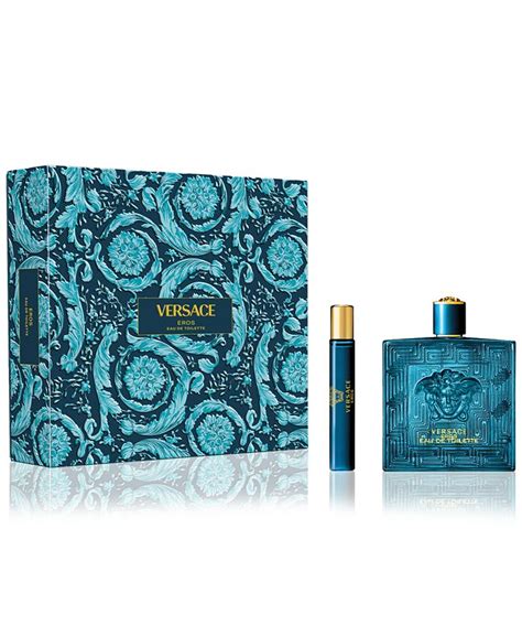 versace men's 2-pc. eros eau de toilette gift set|Versace Eros retail price.